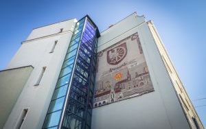 Mural na Urzędzie Miasta