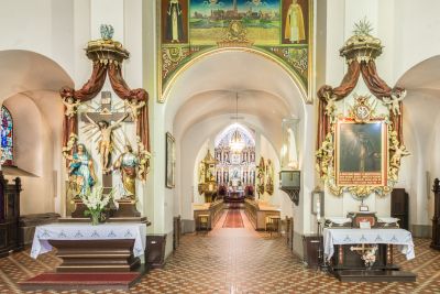 Wnętrze Kościoła Wniebowzięcia Najświętszej Maryi Panny